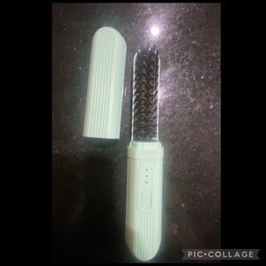 Mint Green Electric Hair Brush